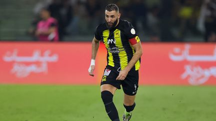 Karim Bezema, joueur de l'Al-Ittihad Club en Arabie Saoudite, le 26 décembre 2023. (AFP)