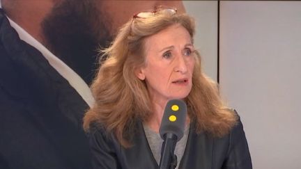 Nicole Belloubet,&nbsp;ministre de la Justice, invitée de franceinfo le 20 février 2019. (FRANCEINFO / RADIOFRANCE)