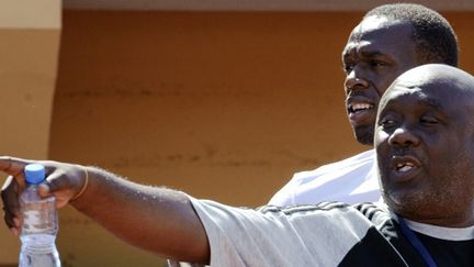 Glen Mills entraîne Usain Bolt depuis 2004. (FABRICE COFFRINI / AFP)