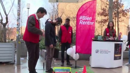 Sécurité routière : gare à l’alcool au volant pour le réveillon (FRANCE 2)