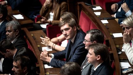 Robin Reda à l'Assemblée Nationale en 2017 (ARTHUR NICHOLAS ORCHARD / HANS LUCAS)