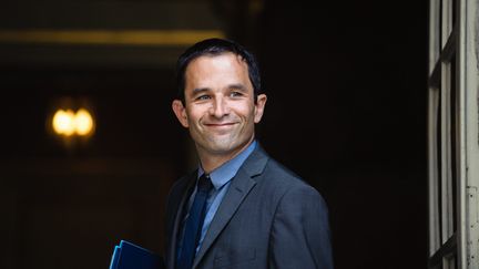 &nbsp; (Après Arnaud Montebourg et Aurélie Filippetti, Benoît Hamon a annoncé qu'il ne participerait pas au nouveau gouvernement de Manuel Valls. © Maxppp)