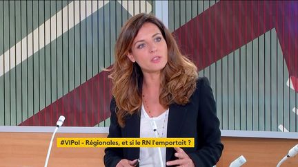 La députée LREM de l'Hérault Coralie Dubost était, mercredi 26 mai, l'invitée de "Votre instant politique" sur la chaîne franceinfo. (FRANCEINFO)