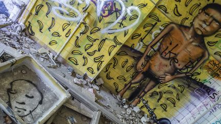 Dans les friches abandonnées, mai 2017, à Berlin.
 (John MACDOUGALL / AFP)