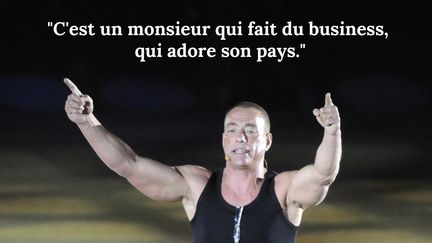 Jean Claude Van Damme le 28 mai 2010 à Basel. (SEBASTIEN BOZON / AFP)