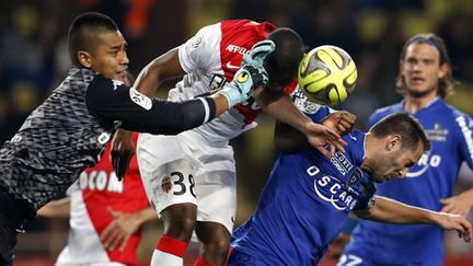 Monaco a bousculé Bastia (VALERY HACHE / AFP)