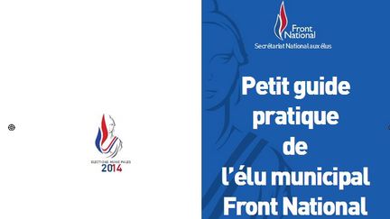 Capture d'&eacute;cran du "Petit guide pratique de l'&eacute;lu municipal Front national". (FN )