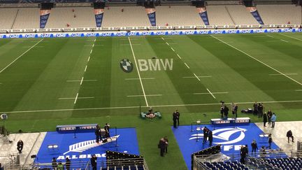 Le Stade de France prêt pour accueillir le match France - Nouvelle-Zélande