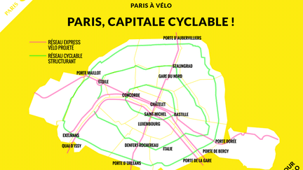 Paris à vélo en 2024 ? (Mairie de Paris)