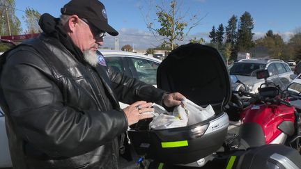 Les motard au grand coeur font les courses pour les personnes vulnérables dans la Creuse (FRANCE 3)