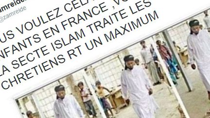  (L'image ne montre pas un islamiste mais un "guérisseur" indien © Capture d'écran Twitter)