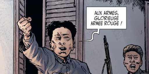 Mao jeune dans la BD «Mao Zedong» (Glenat/Fayard)