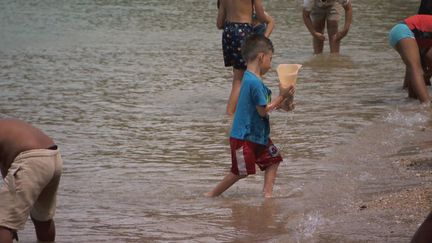 Les enfants accueillis par la FOL, en Nouvelle-Calédonie. (Gaël Detcheverry / NC La 1ère)