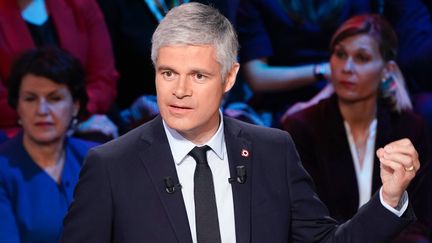 Laurent Wauquiez; le 10 avril 2019. (LIONEL BONAVENTURE / AFP)