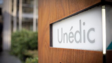 Le siège de l'Unédic à Paris, le 26 juin 2019. (VINCENT LOISON / SIPA)