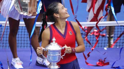 Emma Raducanu a remporté l'US Open 2021. (KENA BETANCUR / AFP)