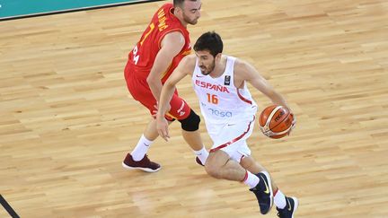 L'Espagnol Guillem Vives en action... (DANIEL MIHAILESCU / AFP)