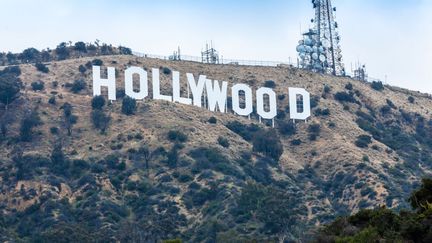 Le célèbre lettrage d'Hollywood à Los Angeles (Californie) aux Etats-Unis. (ALIZEE PALOMBA / ONLY WORLD)