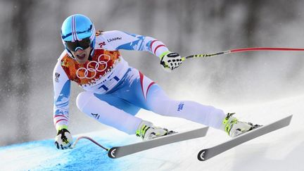 Matthias Mayer roi de la descente de Sotchi (FABRICE COFFRINI / AFP)