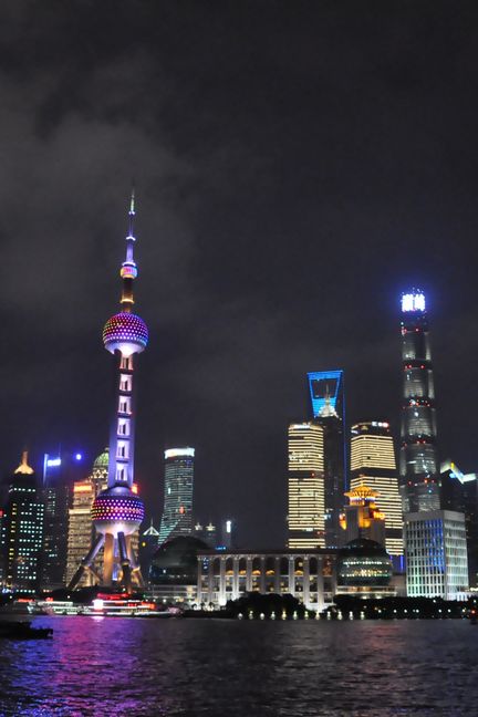 Le quartier du Bund à Shanghai. (AURORE GAYTE)