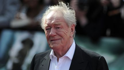 Michael Gambon, le 7 juillet 2011 à Londres, lors de la première de "Harry Potter et les reliques de la mort". (CARL COURT / AFP)