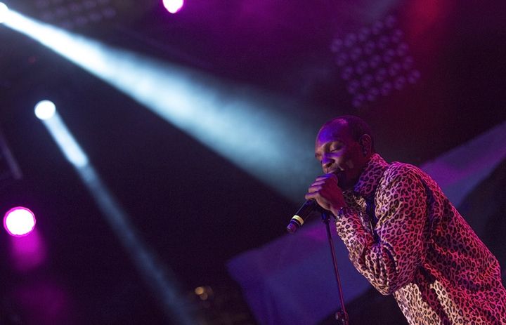 L'un des chanteurs de Kool and the Gang, à Vienne
 (Jean-François Lixon)