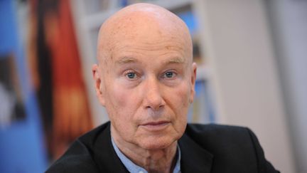 Gabriel Matzneff au salon du Livre de Paris Porte de Versailles en mars 2008.&nbsp; (BALTEL/SIPA)