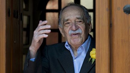 Gabriel Garcia Marquez le 6 mars 2014 à Mexico
 (YURI CORTEZ / AFP)