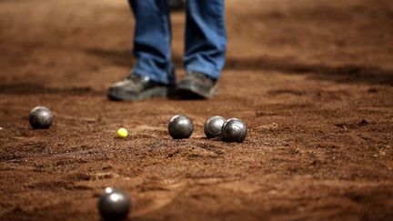 La pétanque, un sport emblématique de la Provence.&nbsp; (LIONEL VADAM / MAXPPP)