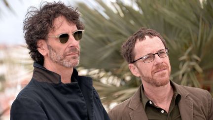 Les fr&egrave;res Joel et Ethan Cohen au festival de Cannes (Alpes-Maritimes), le 19 mai 2013. (REX / SIPA )