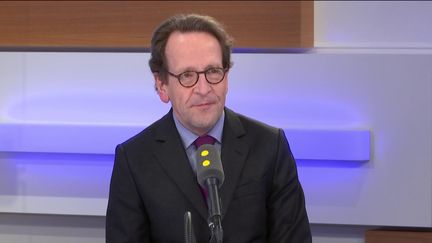 Gilles Le Gendre, invité de franceinfo, mercredi 4 mars. (FRANCEINFO / RADIOFRANCE)