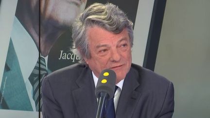 Jean-Louis Borloo était l'invité de franceinfo lundi 30 septembre.&nbsp; (FRANCEINFO / RADIOFRANCE)