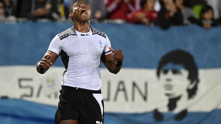 Leone Nakarawa aux Jeux Olympiques sous le maillot des Fidji. (JOHN MACDOUGALL / AFP)