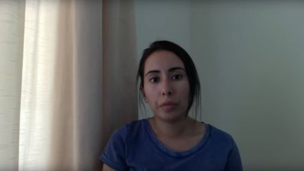 Vidéo de Latifa al-Maktoum, postée le 11 mars 2018 sur YouTube. (CAPTURE D'ÉCRAN YOUTUBE)