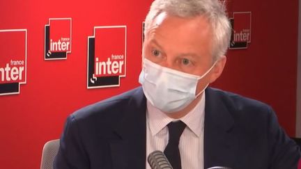 Bruno Le Maire était l'invité de France Inter vendredi 30 juillet 2021.&nbsp; (FRANCE INTER)