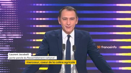 Laurent Jacobelli est l'invité du 8h30 franceinfo. (RADIO FRANCE)