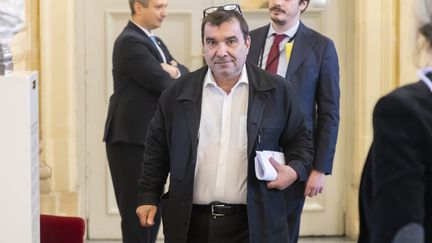 Le député du Loiret Richard Ramos, secrétaire général adjoint du MoDem, à l'Assemblée nationale en novembre 2022. (VINCENT ISORE / MAXPPP)