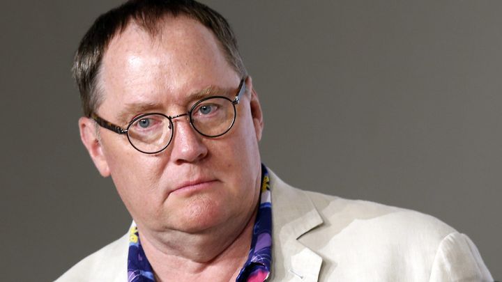 Le producteur et réalisateur américain, John Lasseter, à la 68ème édition du Festival de Cannes, le 18 mai 2018.&nbsp; (SEBASTIEN NOGIER / EPA)