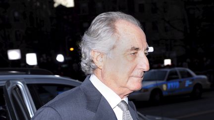 Bernard Madoff, ici en 2009, a été condamné aux Etats-Unis à 150 années de prison, pour une escroquerie géante (PETER FOLEY / EPA)