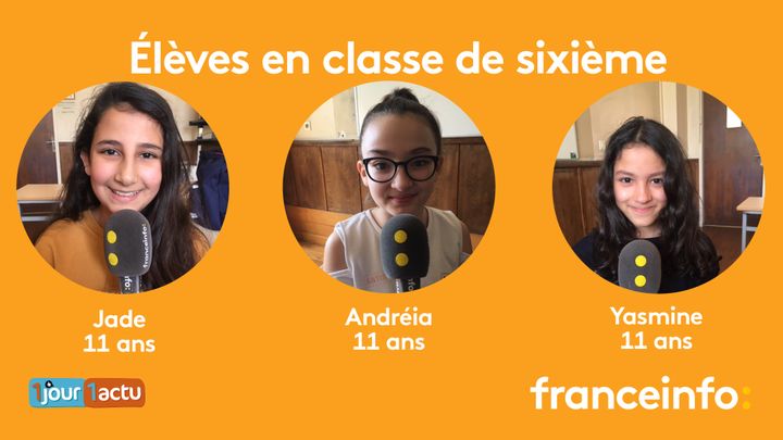 franceinfo junior, une émission en partenariat avec 1jour1actu.com. (FRANCEINFO / RADIOFRANCE)