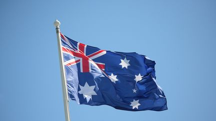 Un drapeau australien, le 29 mai 2009 (illustration). (PHILIPPE TURPIN / MAXPPP)