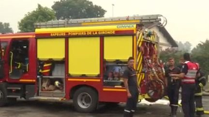 Incendies en Gironde : la solidarité des habitants envers les pompiers