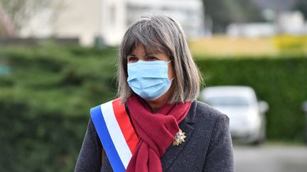 Jacqueline Dubois, députée sortante de la quatrième circonscription de Dordogne, le 15 février 2021. (THIBAULT DELMARLE / RADIO FRANCE)