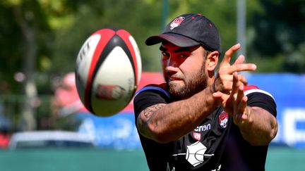 Le Néo-Zélandais Charlie Ngatai, l'une des nouvelles recrues du Lyon Olympique Universitaire. (PHOTO PHILIPPE JUSTE / MAXPPP)