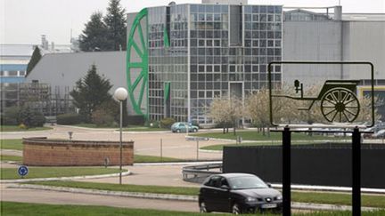 Le siège du constructeur automobile Heuliez à Cerizay (Deux-Sèvres) (AFP - FRANK PERRY)