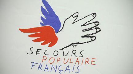Mai 2010, le logo du Secours populaire fran&ccedil;ais. (  MAXPPP)