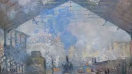 La gare Saint-Lazarre, source d'inspiration de Claude Monet