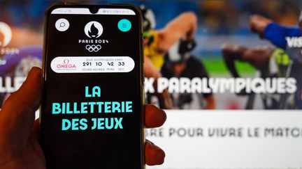 La billetterie de Paris 2024 remet en vente des places à partir du 8 février. (JEAN-MARC BARRERE / HANS LUCAS / AFP)