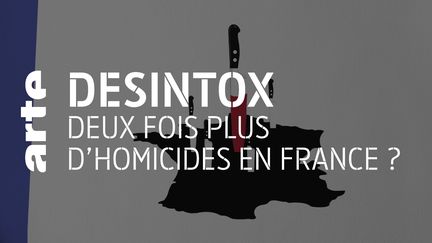 Non, le nombre d'homicides n'a pas doublé en vingt ans. (ARTE/2P2L)