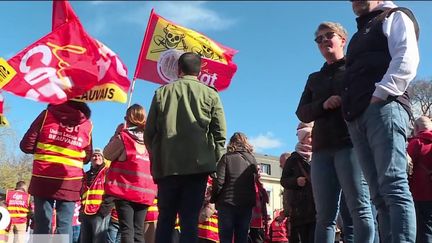 Réforme des retraites : un week-end placé sous le signe de la mobilisation (Capture franceinfo)